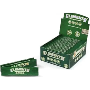 ELEMENTS GREEN KS SLIM BOX/50 - 32 leaves