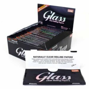 LUXE GLASS KS CLEAR PAPER 24/Box - 40 leaves